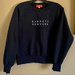 Barneys New York size Large black sweatshirt